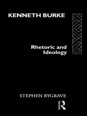 cover image of Kenneth Burke